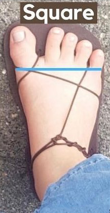 Foot Shape - Square